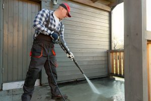 pressure washing