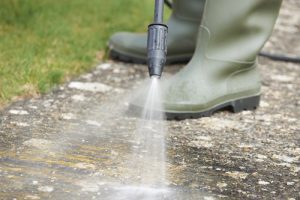 pressure washing