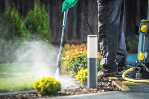 pressure washing